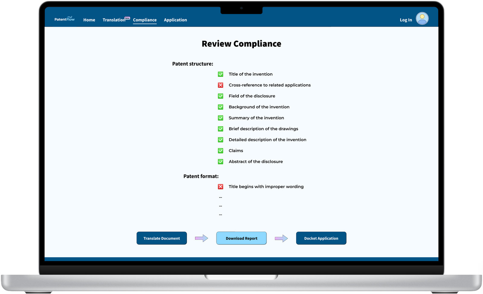 REVIEW COMPLIANCE
